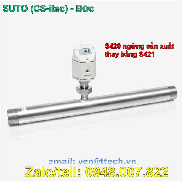 ĐỒNG HỒ ĐO LƯU LƯỢNG KHÍ S 420 (ECONOMIC FLOW/CONSUMTION SENSORS)